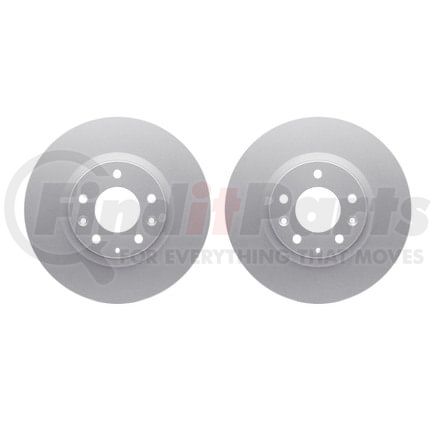 Dynamic Friction Company 4002-80014 Brake Rotors - GEOSPEC Coated