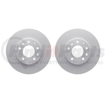 Dynamic Friction Company 4002-80010 Brake Rotors - GEOSPEC Coated