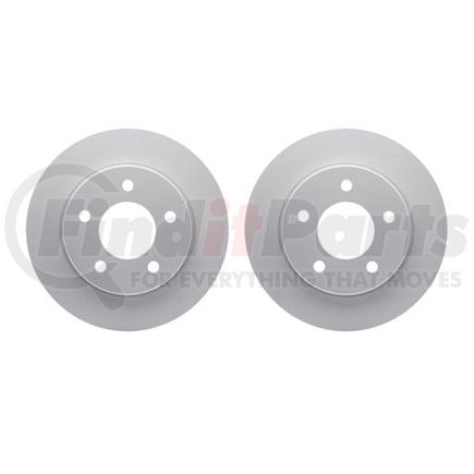 Dynamic Friction Company 4002-80011 Brake Rotors - GEOSPEC Coated