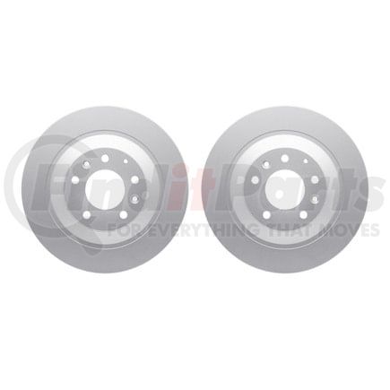 Dynamic Friction Company 4002-80018 Brake Rotors - GEOSPEC Coated