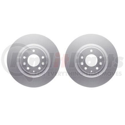 Dynamic Friction Company 4002-80015 Brake Rotors - GEOSPEC Coated