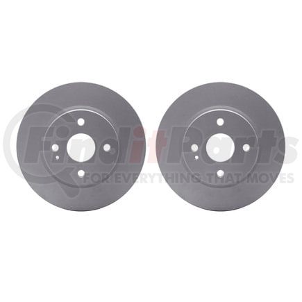 Dynamic Friction Company 4002-80022 Brake Rotors - GEOSPEC Coated