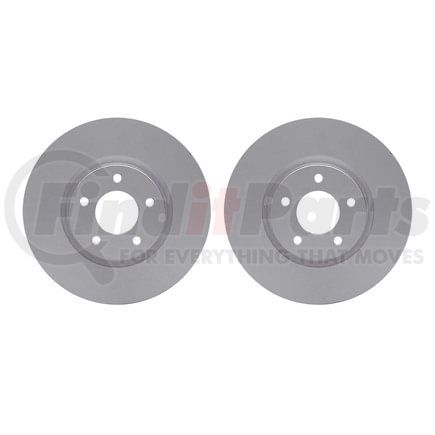 Dynamic Friction Company 4002-80020 Brake Rotors - GEOSPEC Coated