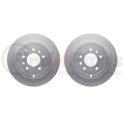 Dynamic Friction Company 4002-80030 Brake Rotors - GEOSPEC Coated