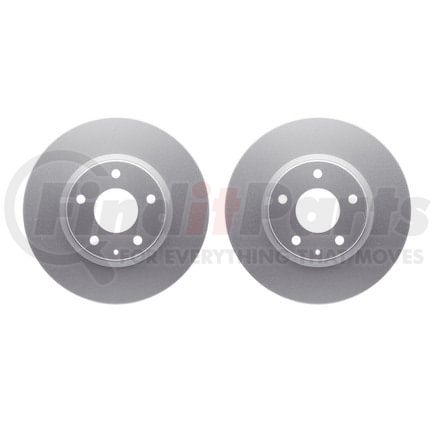 Dynamic Friction Company 4002-80034 Brake Rotors - GEOSPEC Coated