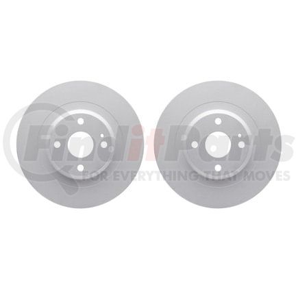 Dynamic Friction Company 4002-80035 Brake Rotors - GEOSPEC Coated