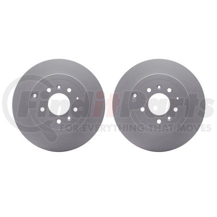 Dynamic Friction Company 4002-80031 Brake Rotors - GEOSPEC Coated