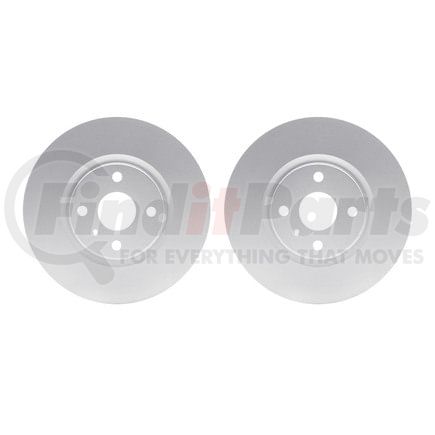 Dynamic Friction Company 4002-80036 Brake Rotors - GEOSPEC Coated