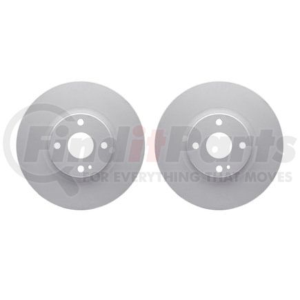 Dynamic Friction Company 4002-80037 Brake Rotors - GEOSPEC Coated