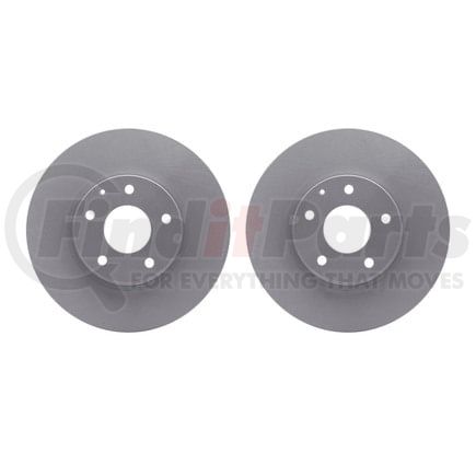 Dynamic Friction Company 4002-80043 Brake Rotors - GEOSPEC Coated