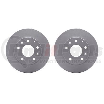 Dynamic Friction Company 4002-80042 Brake Rotors - GEOSPEC Coated