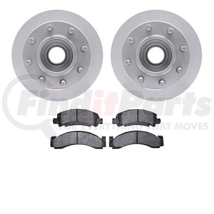Dynamic Friction Company 4202-48024 GEOSPEC Coated Rotor- HD Brake Pad