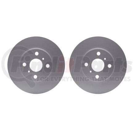 Dynamic Friction Company 4002-91002 Brake Rotors - GEOSPEC Coated
