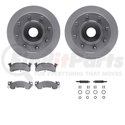 Dynamic Friction Company 4212-48075 GEOSPEC Coated Rotor- HD Brake Pad - Hardware