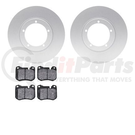 Dynamic Friction Company 4502-02027 GEOSPEC Rotors with 5000 Brake Pads