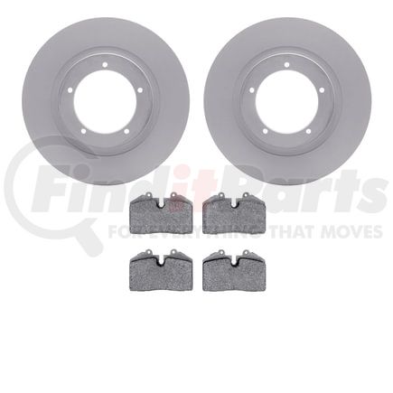 Dynamic Friction Company 4502-02034 GEOSPEC Rotors with 5000 Brake Pads