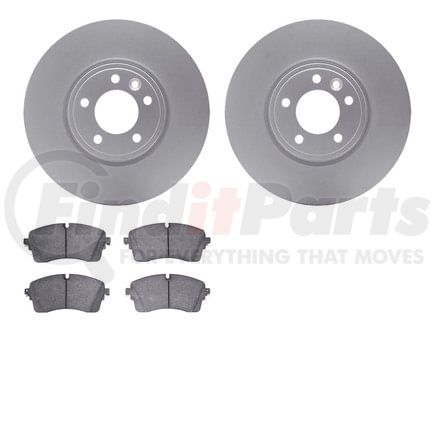 Dynamic Friction Company 4502-11074 GEOSPEC Rotors with 5000 Brake Pads