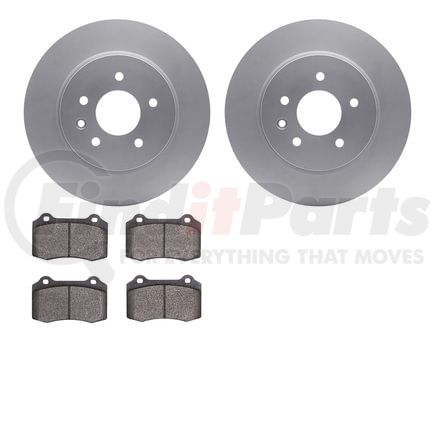 Dynamic Friction Company 4502-20038 GEOSPEC Rotors with 5000 Brake Pads