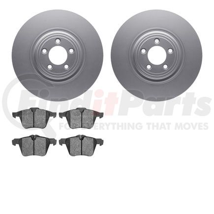 Dynamic Friction Company 4502-20043 GEOSPEC Rotors with 5000 Brake Pads