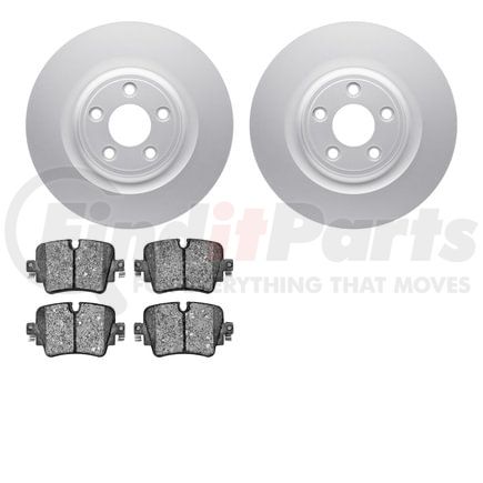 Dynamic Friction Company 4502-20052 GEOSPEC Rotors with 5000 Brake Pads