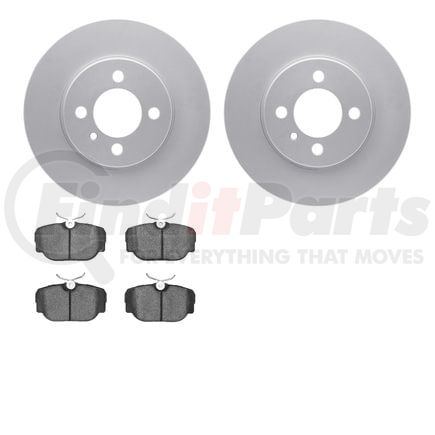 Dynamic Friction Company 4502-31061 GEOSPEC Rotors with 5000 Brake Pads