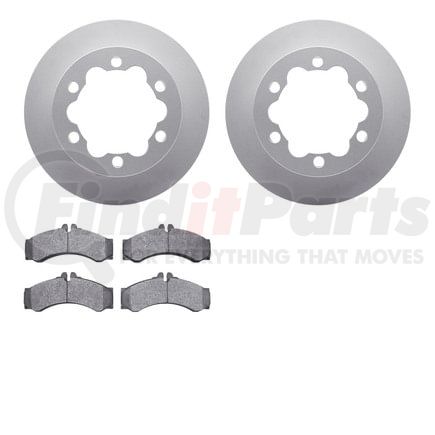 Dynamic Friction Company 4502-40096 GEOSPEC Rotors with 5000 Brake Pads