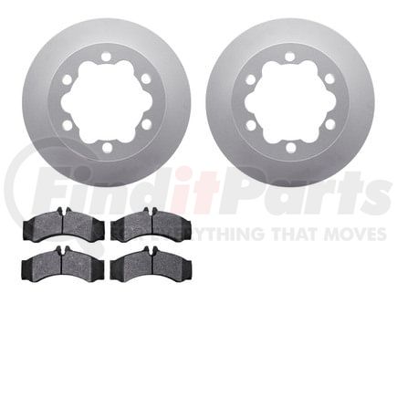 Dynamic Friction Company 4502-40097 GEOSPEC Rotors with 5000 Brake Pads