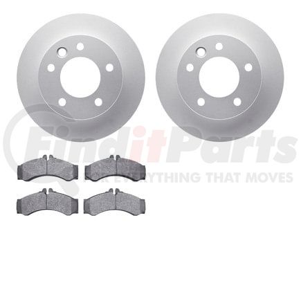 Dynamic Friction Company 4502-40100 GEOSPEC Rotors with 5000 Brake Pads