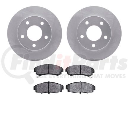 Dynamic Friction Company 4502-45035 GEOSPEC Rotors with 5000 Brake Pads