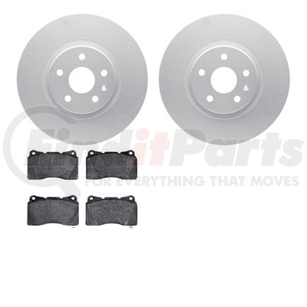 Dynamic Friction Company 4502-45063 GEOSPEC Rotors with 5000 Brake Pads
