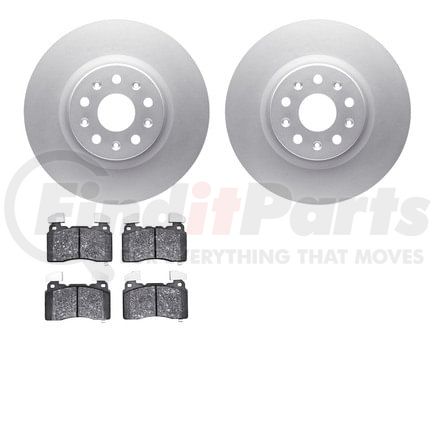 Dynamic Friction Company 4502-46108 GEOSPEC Rotors with 5000 Brake Pads