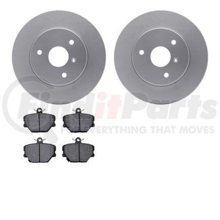 Dynamic Friction Company 4502-63179 GEOSPEC Rotors with 5000 Brake Pads