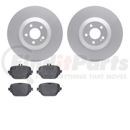 Dynamic Friction Company 4502-63236 GEOSPEC Rotors with 5000 Brake Pads