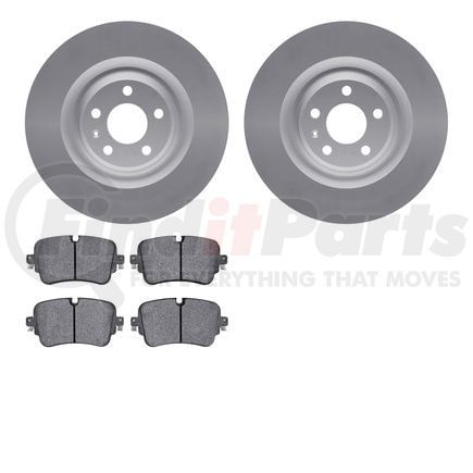 Dynamic Friction Company 4502-73165 GEOSPEC Rotors with 5000 Brake Pads