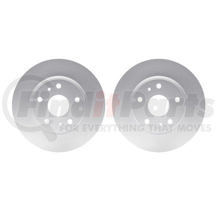 Dynamic Friction Company 4002-01000 Brake Rotors - GEOSPEC Coated