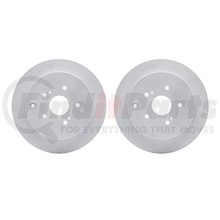 Dynamic Friction Company 4002-01008 Brake Rotors - GEOSPEC Coated