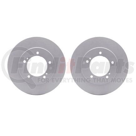 Dynamic Friction Company 4002-01006 Brake Rotors - GEOSPEC Coated