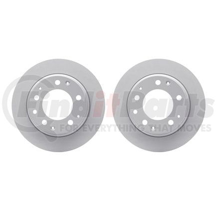 Dynamic Friction Company 4002-02007 Brake Rotors - GEOSPEC Coated