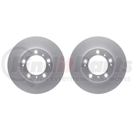 Dynamic Friction Company 4002-02012 Brake Rotors - GEOSPEC Coated