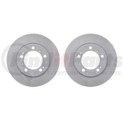 Dynamic Friction Company 4002-02013 Brake Rotors - GEOSPEC Coated