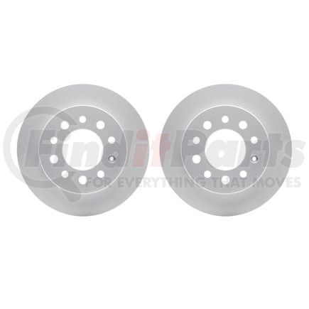 Dynamic Friction Company 4002-03007 Brake Rotors - GEOSPEC Coated