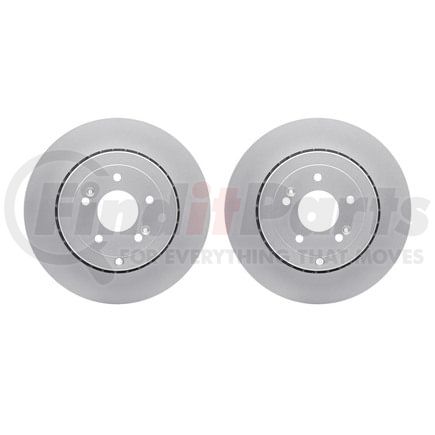 Dynamic Friction Company 4002-03019 Brake Rotors - GEOSPEC Coated