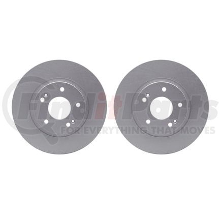 Dynamic Friction Company 4002-03033 Brake Rotors - GEOSPEC Coated