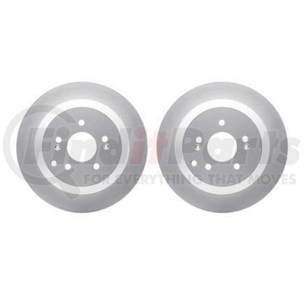 Dynamic Friction Company 4002-03036 Brake Rotors - GEOSPEC Coated