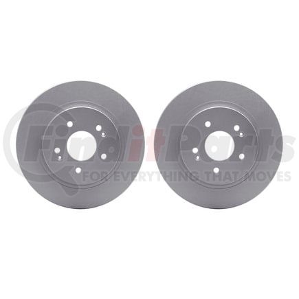 Dynamic Friction Company 4002-03048 Brake Rotors - GEOSPEC Coated