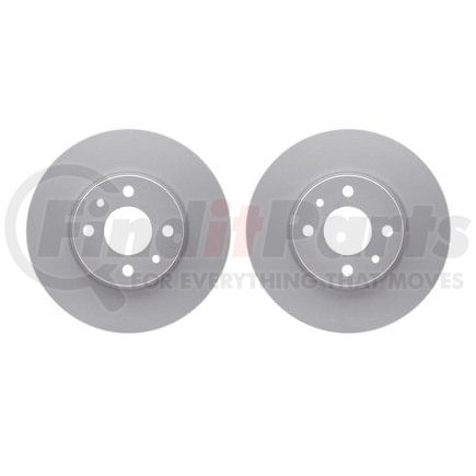 Dynamic Friction Company 4002-07001 Brake Rotors - GEOSPEC Coated