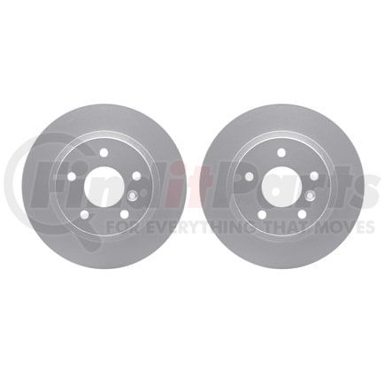 Dynamic Friction Company 4002-11001 Brake Rotors - GEOSPEC Coated