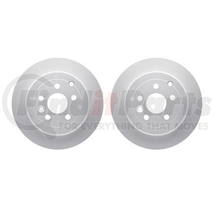 Dynamic Friction Company 4002-11014 Brake Rotors - GEOSPEC Coated