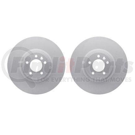 Dynamic Friction Company 4002-11018 Brake Rotors - GEOSPEC Coated