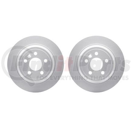 Dynamic Friction Company 4002-11021 Brake Rotors - GEOSPEC Coated
